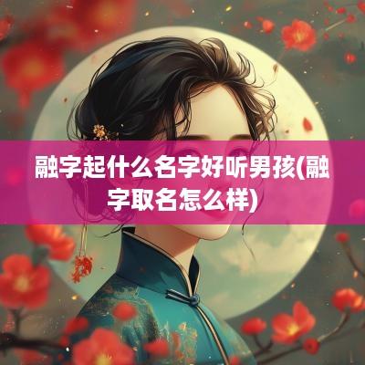 融字起什么名字好听男孩(融字取名怎么样) 融字起什么名字好听男孩(融字取名怎么样)