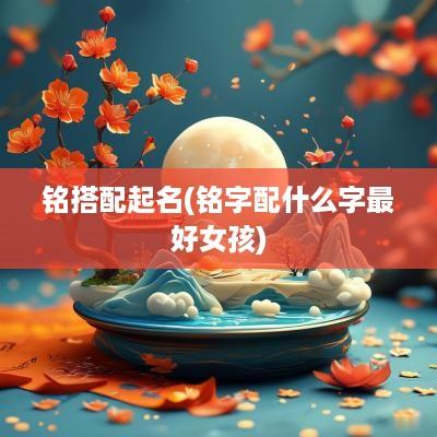 铭搭配起名(铭字配什么字最好女孩)