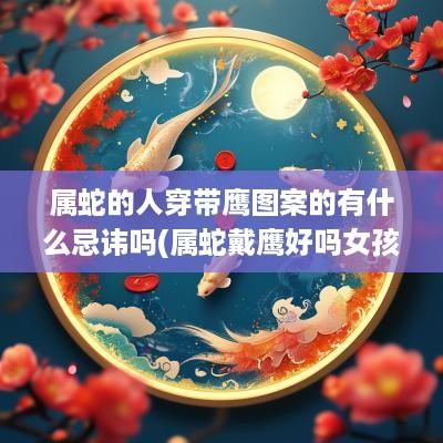 属蛇的人穿带鹰图案的有什么忌讳吗(属蛇戴鹰好吗女孩名字叫什么好听点)