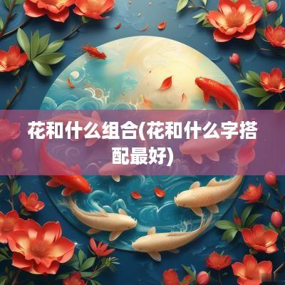 花和什么组合(花和什么字搭配最好)