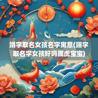 翊字取名女孩名字寓意(翊字取名字女孩好吗属虎宝宝)