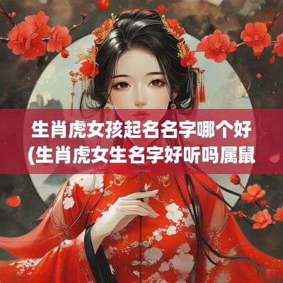 生肖虎女孩起名名字哪个好(生肖虎女生名字好听吗属鼠男)