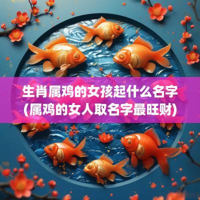 生肖属鸡的女孩起什么名字(属鸡的女人取名字最旺财)