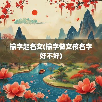 榆字起名女(榆字做女孩名字好不好)