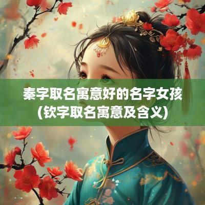 秦字取名寓意好的名字女孩(钦字取名寓意及含义)