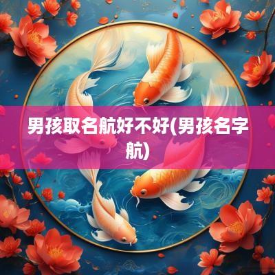 男孩取名航好不好(男孩名字航)