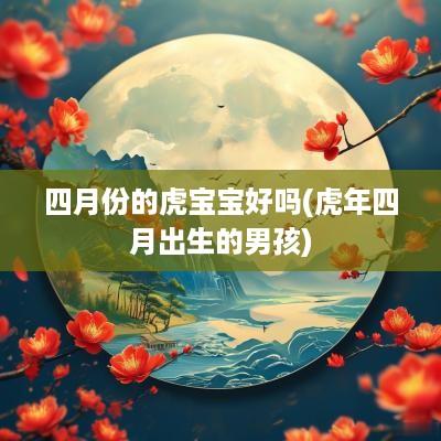 四月份的虎宝宝好吗(蛇年四月出生的男孩)