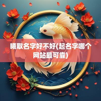 曦取名字好不好(起名字哪个网站最可靠)