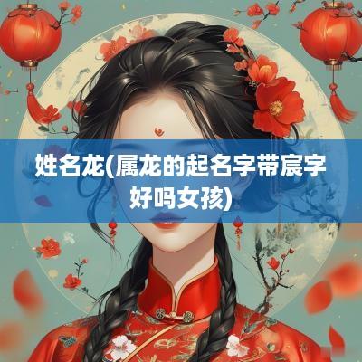 姓名龙(属龙的起名字带宸字好吗女孩)