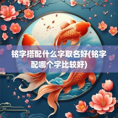 铭字搭配什么字取名好(铭字配哪个字比较好)