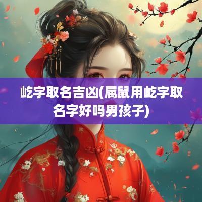 屹字取名吉凶(属鼠用屹字取名字好吗男孩子)