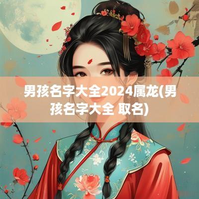 男孩名字大全2025属龙(男孩名字大全 取名)