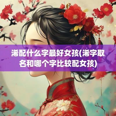 浠配什么字最好女孩(浠字取名和哪个字比较配女孩)