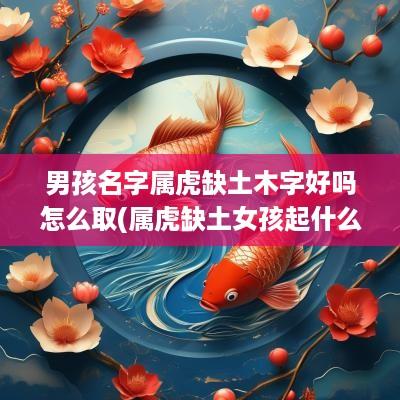男孩名字属虎缺土木字好吗怎么取(属虎缺土女孩起什么名字好)