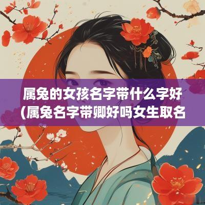 属兔的女孩名字带什么字好(属兔名字带卿好吗女生取名大全)