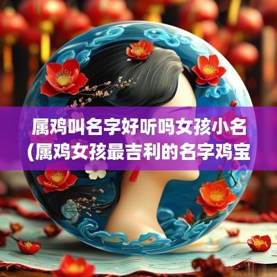 属鸡叫名字好听吗女孩小名(属鸡女孩最吉利的名字鸡宝宝聪明乳名)