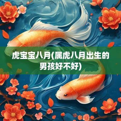 虎宝宝八月(属虎八月出生的男孩好不好)