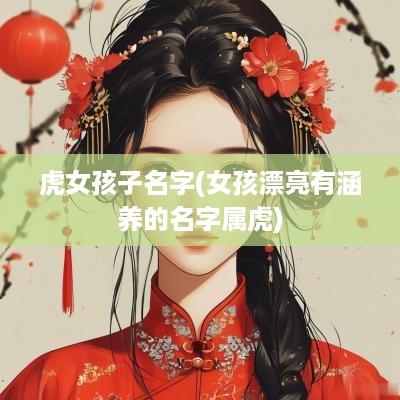 虎女孩子名字(女孩漂亮有涵养的名字属虎)