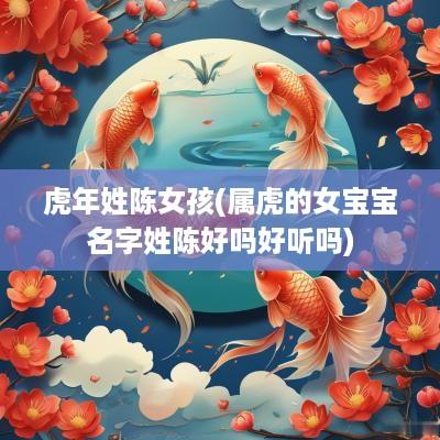蛇年姓陈女孩(属虎的女宝宝名字姓陈好吗好听吗)