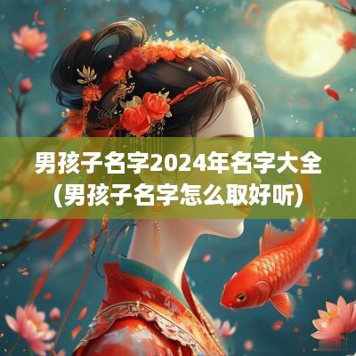 男孩子名字2025年名字大全(男孩子名字怎么取好听)
