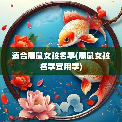 适合属鼠女孩名字(属鼠女孩名字宜用字)