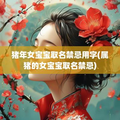 猪年女宝宝取名禁忌用字(属猪的女宝宝取名禁忌)