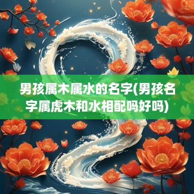 男孩属木属水的名字(男孩名字属虎木和水相配吗好吗)
