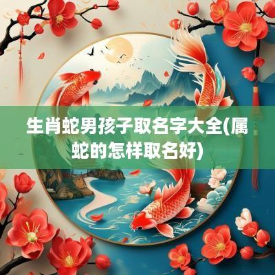 生肖蛇男孩子取名字大全(属蛇的怎样取名好)