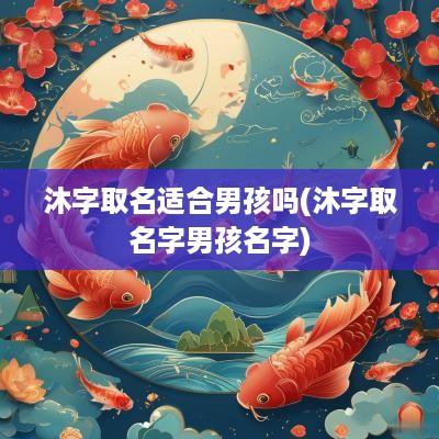 沐字取名适合男孩吗(沐字取名字男孩名字)