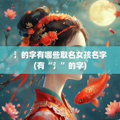 氵的字有哪些取名女孩名字(有“氵”的字)