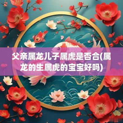 父亲属龙儿子属虎是否合(属龙的生属虎的宝宝好吗)