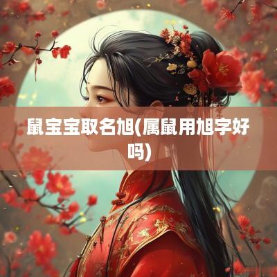 鼠宝宝取名旭(属鼠用旭字好吗)