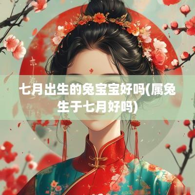 七月出生的兔宝宝好吗(属兔生于七月好吗)