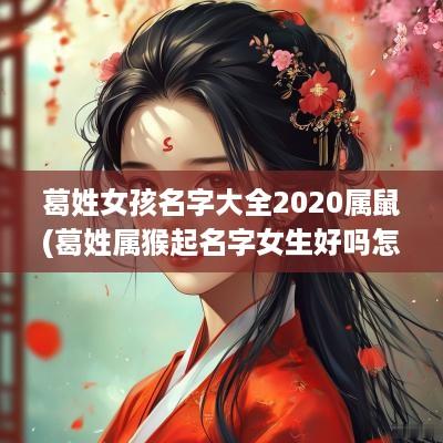 葛姓女孩名字大全2025属鼠(葛姓属猴起名字女生好吗怎么起)