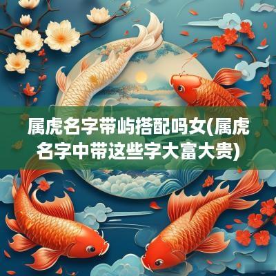 属虎名字带屿搭配吗女(属虎名字中带这些字大富大贵)