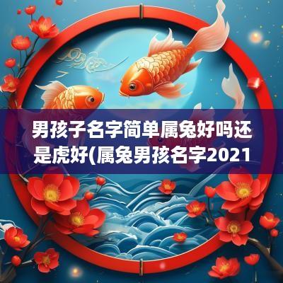 男孩子名字简单属兔好吗还是虎好(属兔男孩名字2025年名字大全)