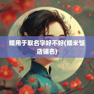 糯用于取名字好不好(糯米饭店铺名)