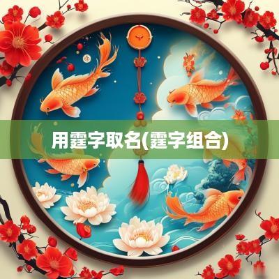 用霆字取名(霆字组合)
