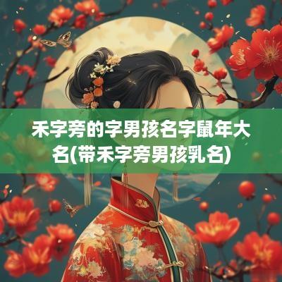 禾字旁的字男孩名字蛇年大名(带禾字旁男孩乳名)