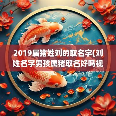 2019属猪姓刘的取名字(刘姓名字男孩属猪取名好吗视频)