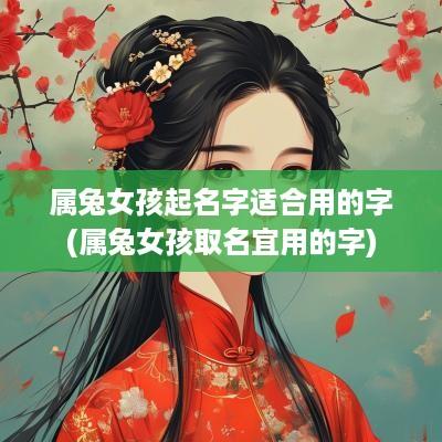 属兔女孩起名字适合用的字(属兔女孩取名宜用的字)