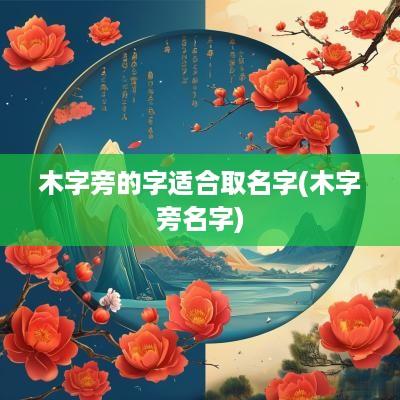 木字旁的字适合取名字(木字旁名字)