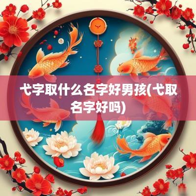 弋字取什么名字好男孩(弋取名字好吗)