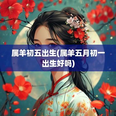 属羊初五出生(属羊五月初一出生好吗)
