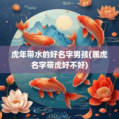 蛇年带水的好名字男孩(属虎名字带虎好不好)
