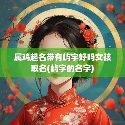 属鸡起名带有屿字好吗女孩取名(屿字的名字)
