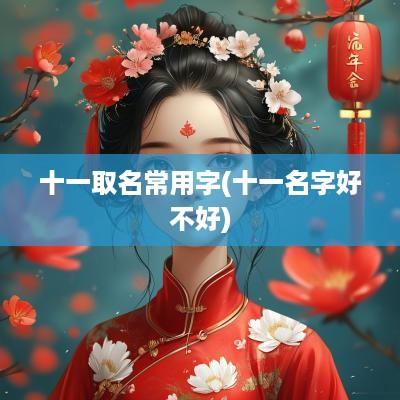 十一取名常用字(十一名字好不好)