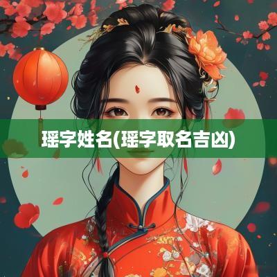 瑶字姓名(瑶字取名吉凶)