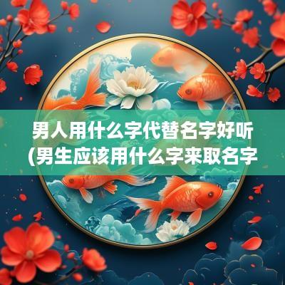 男人用什么字代替名字好听(男生应该用什么字来取名字好听一点)