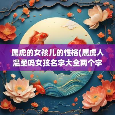属虎的女孩儿的性格(属虎人温柔吗女孩名字大全两个字)